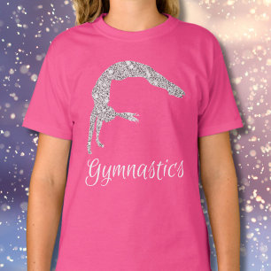Camiseta Gymnastics Silver Shimmer