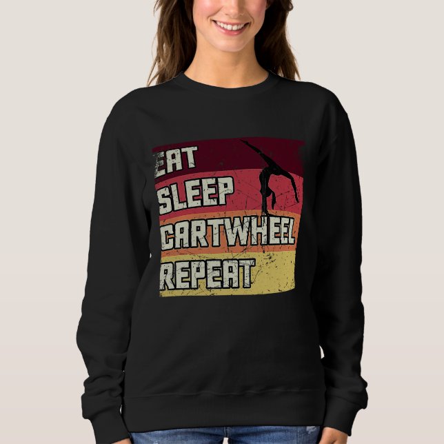 Camiseta Gymnastics Women men Girls Teens Gymnast Dance Ret (Frente)