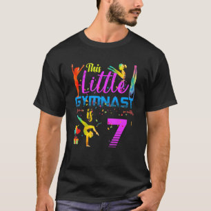 Camiseta Gymnasts Pequeno zumbido de Sacudir de 7 Festas de