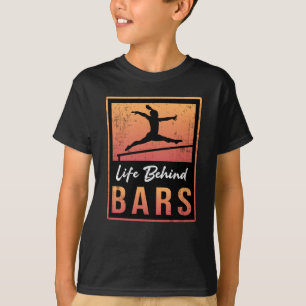 Camiseta Gymnética Vida por trás dos Bares Acrobat Retro