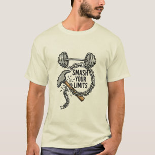 Camiseta Gymwear - Força, Energia, Sem Limites