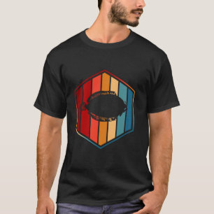 Camiseta Gyotaku Retro Vintage 70s, 80s, Estilo Leve