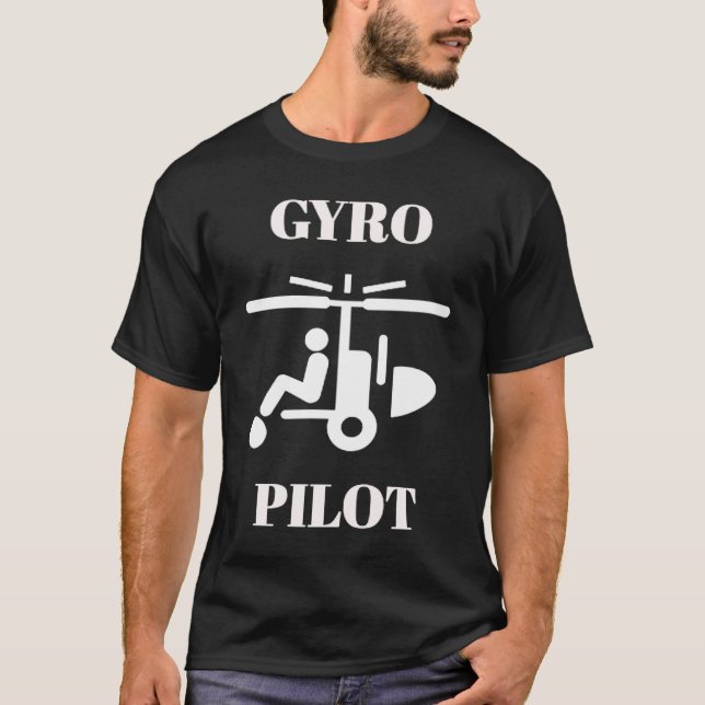 Camiseta Gyro Pilot Gyrocopter (Frente)