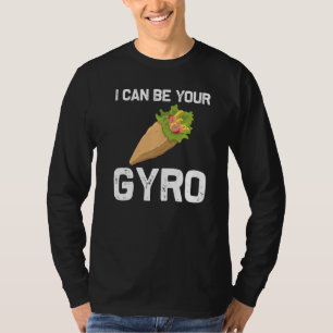 Camiseta Gyros Para Mulheres Gyro Carne Pita Doner Kebab Fo