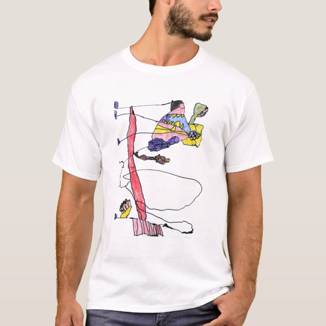 Camiseta Gzilla De Ops Do felpudo Express® Tente 2 Ângulos (Frente)