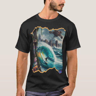 Camiseta H2O místico, o último surfista do apocalipse