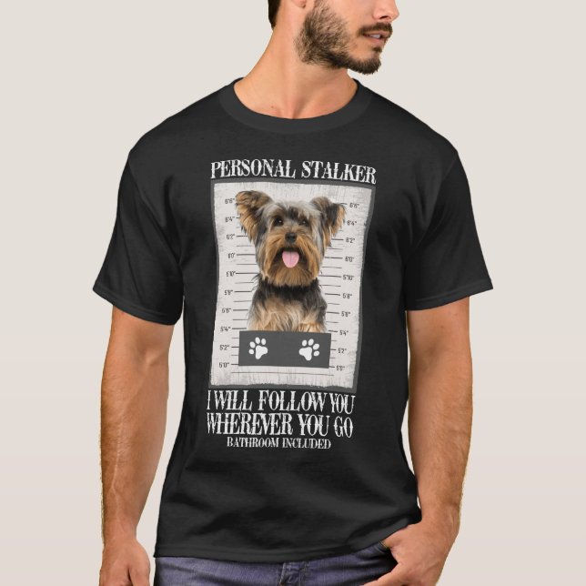 Camiseta H590 Cachorro Engraçado Presente no Falador Pessoa (Frente)