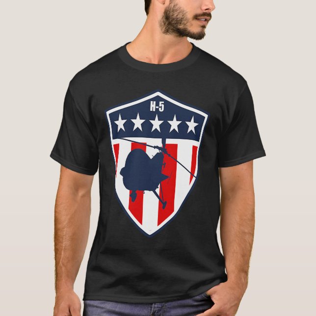 Camiseta H 5 Helicóptero 1 (Frente)