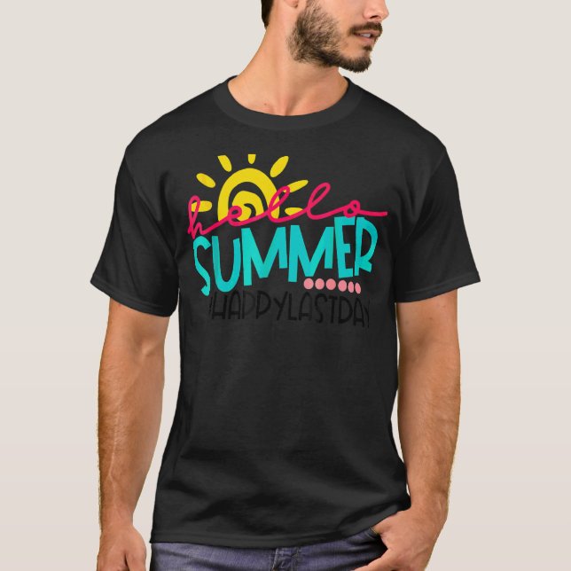 Camiseta H Appy L No Último Dia De Professora Graduação (Frente)