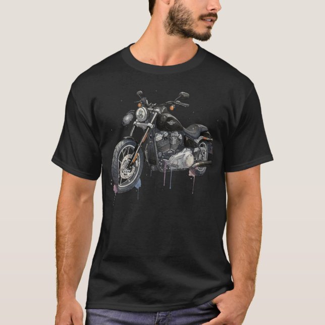 Camiseta H.D moto (Frente)