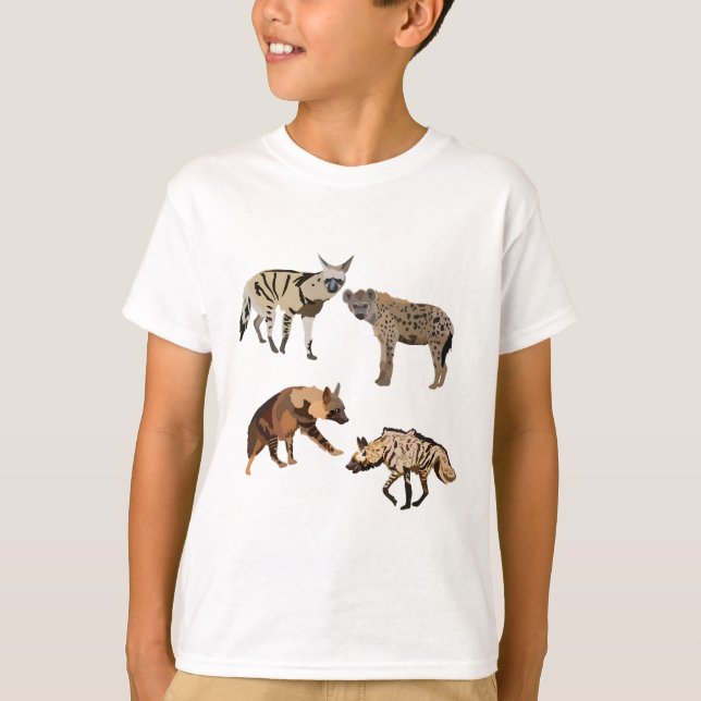 Camiseta H é para a Hyena (Frente)