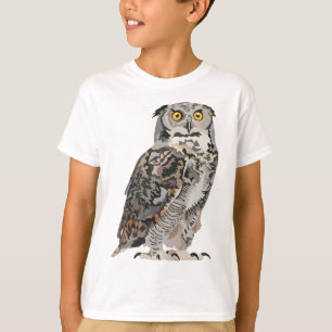 Camiseta H é para Coruja Corada