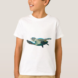 Camiseta H é para Hawksbill Turtle