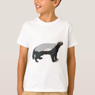 Camiseta H é para Honey Badger