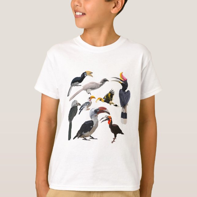 Camiseta H é para Hornbill (Frente)