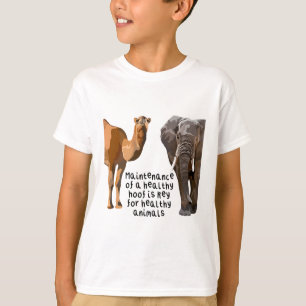 Camiseta H é para o Hoofcare