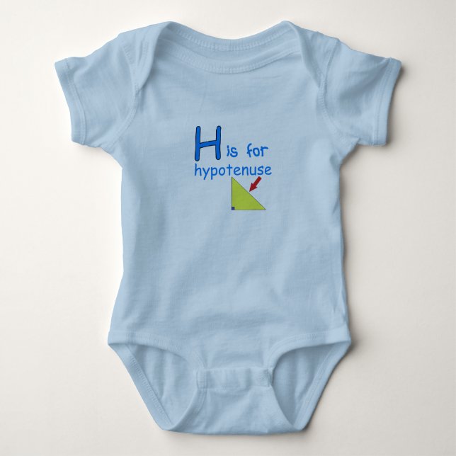 Camiseta H é para o Hypotenuse (Frente)
