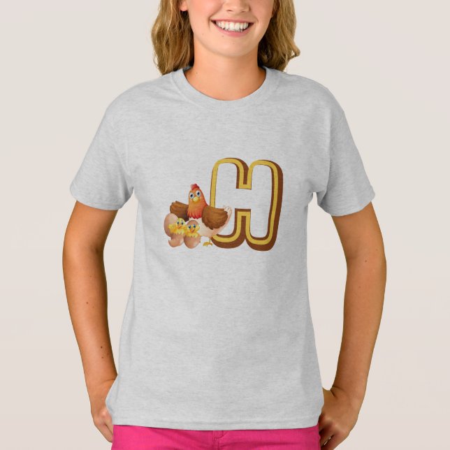 Camiseta H for Hen (Frente)