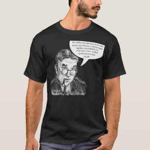 Camiseta H.L. Mencken em homens honoráveis