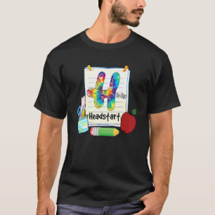 Camiseta H Tie Dye É Para Apreciação Do Headstart Primeiro 