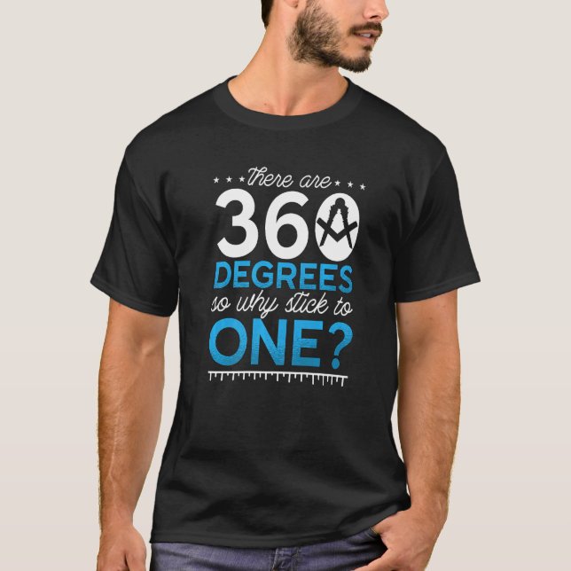 Camiseta Há 350 Graus De Arquitetura De Trabalho De Constru (Frente)