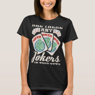 Camiseta Há Algum Joker Neste Conjunto MahJongg
