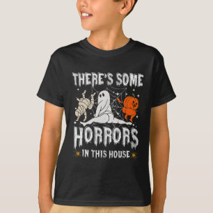 Camiseta Há alguns horrores nesta casa Ghost Pumpkin H