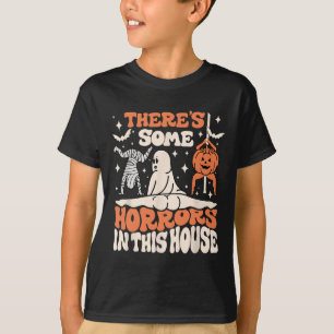 Camiseta Há alguns horrores nesta casa Ghost Pumpkin H
