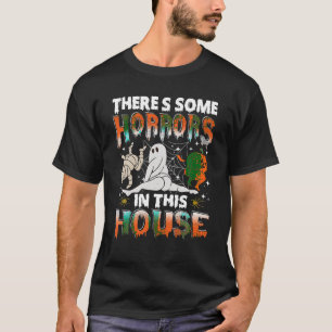 Camiseta Há Alguns Horrores Nesta Casa Ghost Pumpkin H