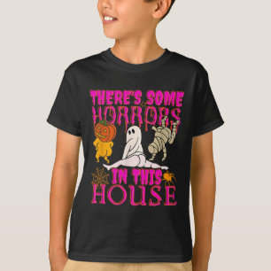 Camiseta Há alguns horrores nesta casa Ghost Pumpkin H