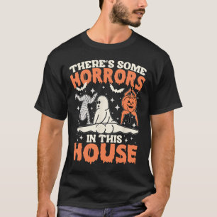 Camiseta Há alguns horrores nesta Casa, Pumpkin Ghost H