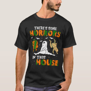 Camiseta Há Alguns Horrores Nesta Casa, Pumpkin Ghost H