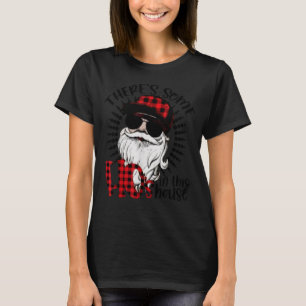 Camiseta Há alguns Hos nesta Casa Papai Noel Natal