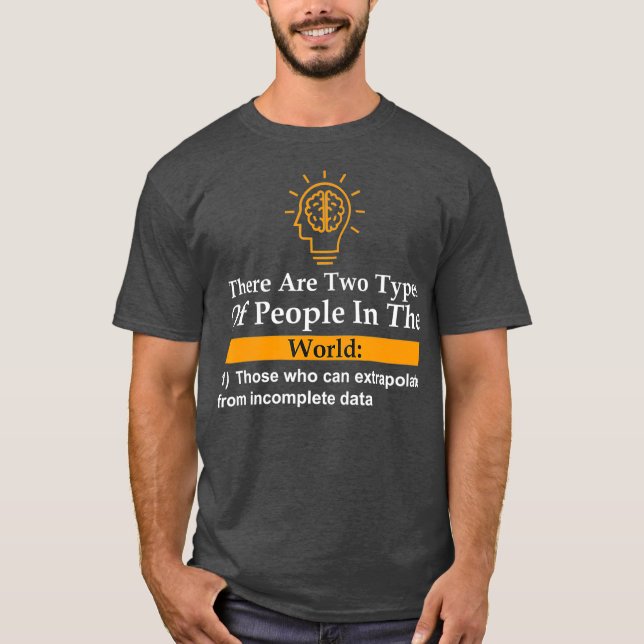 Camiseta Há Dois Tipos De Pessoas Que Podem (Frente)