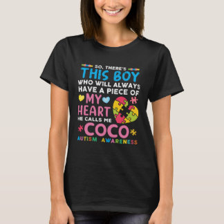 Camiseta Há Esse Menino Ele Me Chama De Coco Conscientizaçã