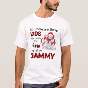 Camiseta Há estas crianças que me chamam de Homem-Neve Ga