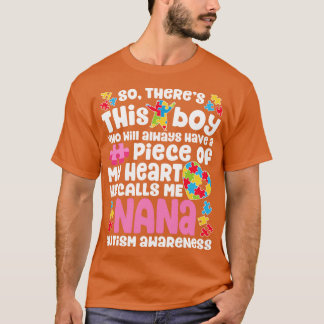 Camiseta Há Este Menino Que Ele Me Chama De Sensibilização