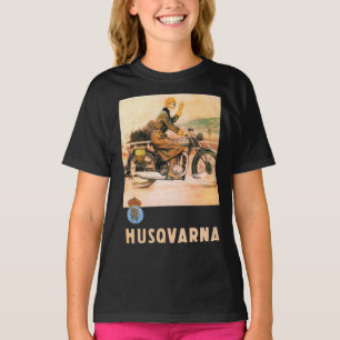 Camiseta ha > husqvarna > rap de coleção de motos eng