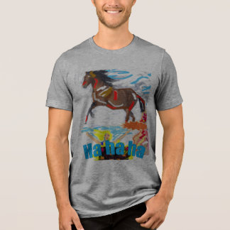Camiseta HA ha ha sorriso