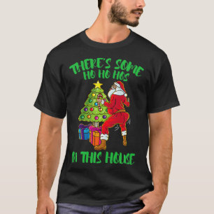 Camiseta Há Ho Ho Hos nesta Casa Papai Noel T