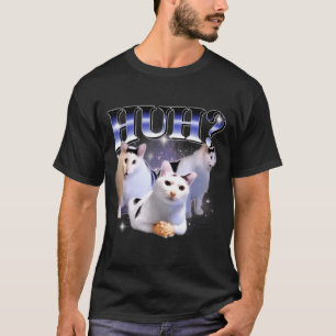 Camiseta Hã Humorístico Danki Gato Macho Estranhamente Bota