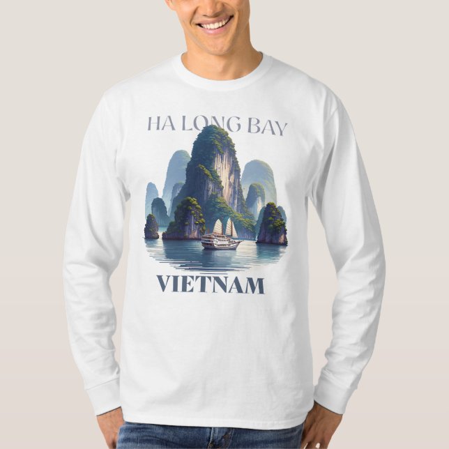 Camiseta Ha Long Bay Vietnam (Frente)