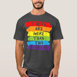 Camiseta Há Mais De Dois Genders LGBTQ 