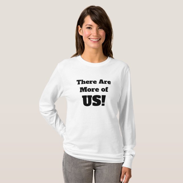 Camiseta Há mais de nós (Frente Completa)