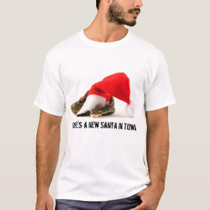 Camiseta Há papai noel novo na cidade