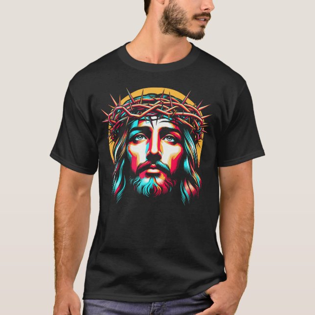Camiseta Há Poder Em Nome De Jesus Christian (Frente)