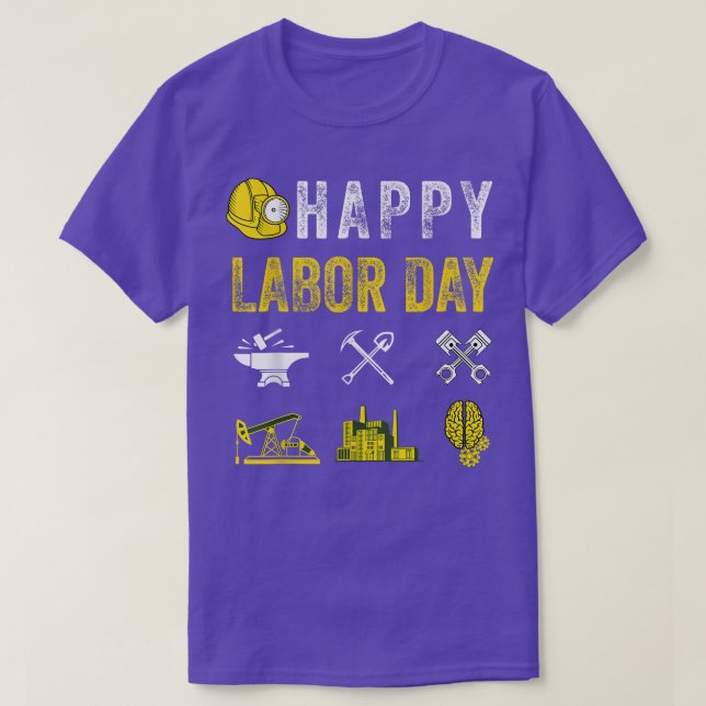 Camiseta Há poder em uma União Feliz dos Gráficos do Dia do (Frente do Design)
