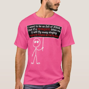 Camiseta Há Poder No Sangue De Jesus