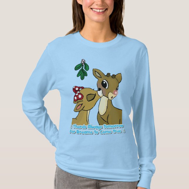 Camiseta Há sempre amanhã: (Frente)