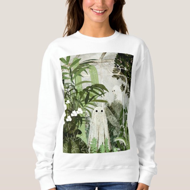 Camiseta Há Um Fantasma Na Estufa Novamente... (Frente)